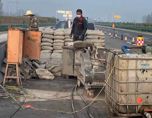 潜江高速公路高压注浆